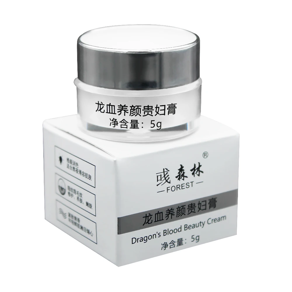 

Питательный женский крем Dragon's Blood, Осветляющий тонус кожи, тонкие поры, уменьшающие морщины, отбеливающие пятна от акне, 5g кожи
