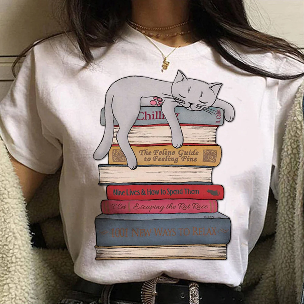 

Футболка женская с надписью «How to Chill Like a Cat»