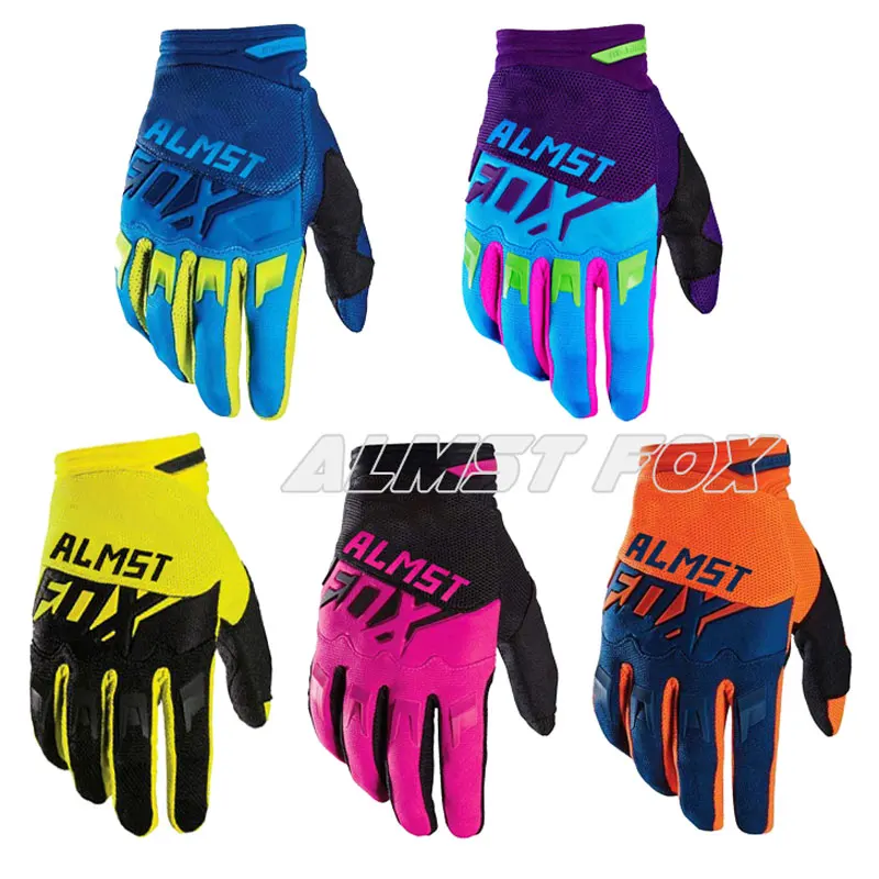 

От 6 до 12 лет Детские перчатки для мотокросса MTB Спорт на открытом воздухе балансирующие велосипедные перчатки мотоциклетные перчатки для м...