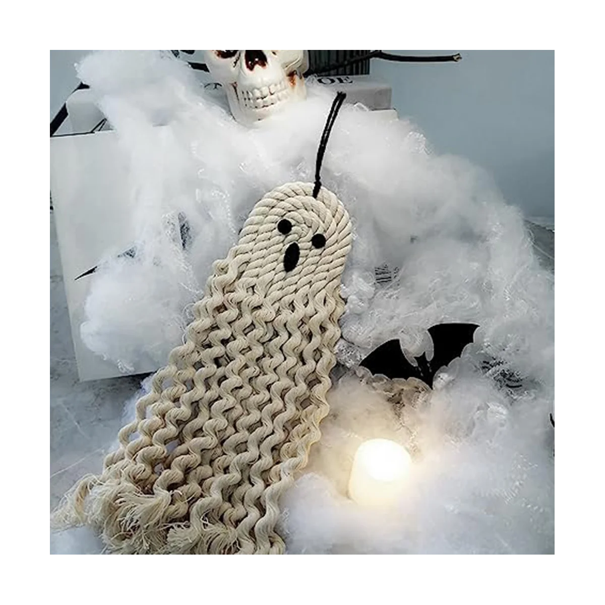 Страшные украшения на Хэллоуин подвесной призрак подвеска в виде скелета