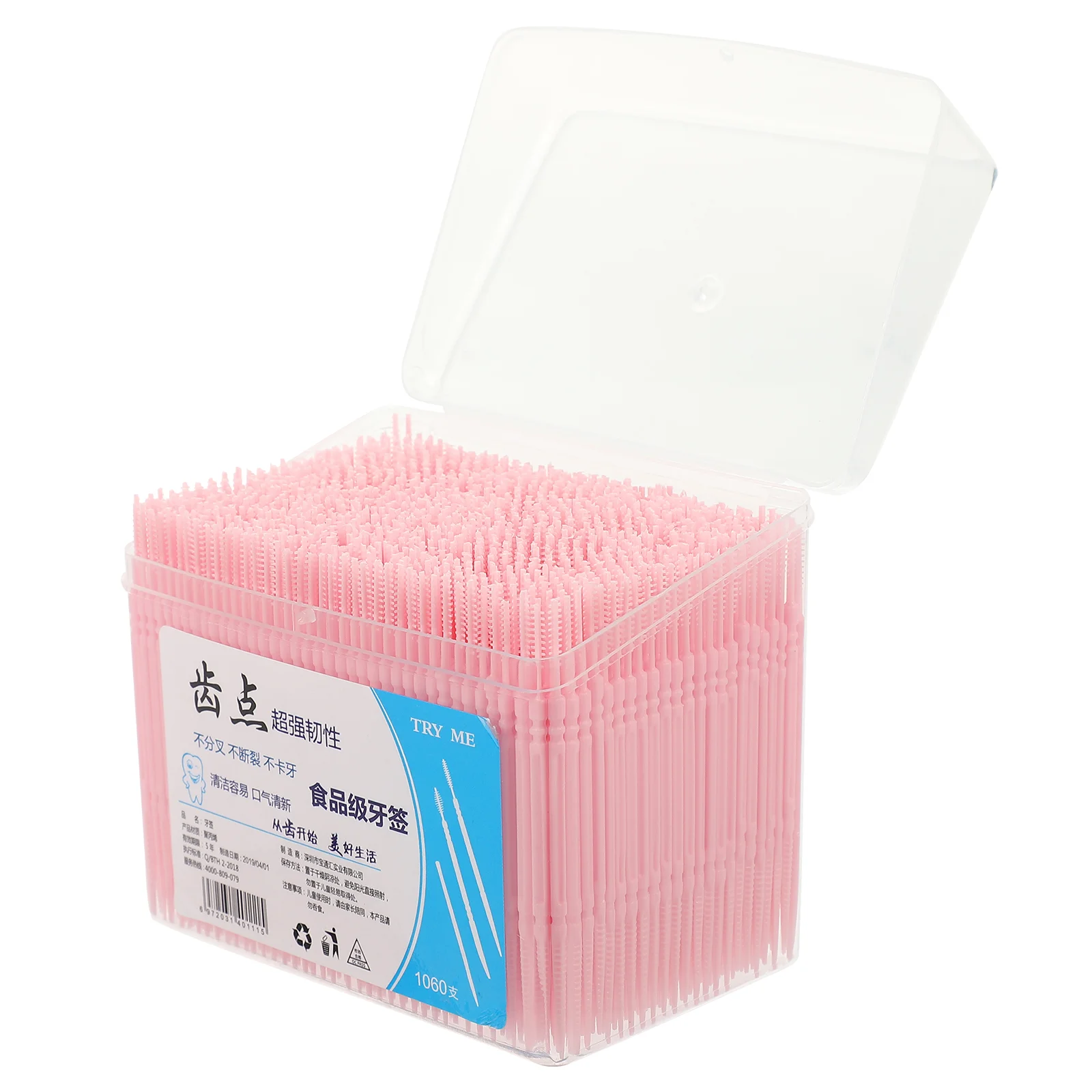 

1060 Pcs Braces Disposable Toothpick Cleaners Child Plastic