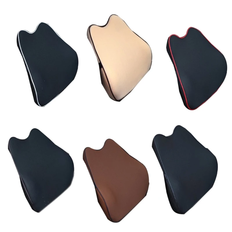 

Подушка для подголовника автомобильного сиденья 918B, хлопок с эффектом памяти, подушка для шеи, поддержка подголовника, моющаяся подушка