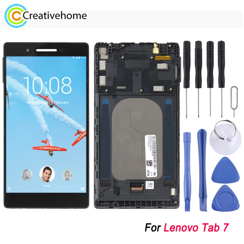 

Original LCD Screen For Lenovo Tab 7 TB-7504N TB-7504X TB-7504F TB-7504 Digitizer Full Assembly with Frame