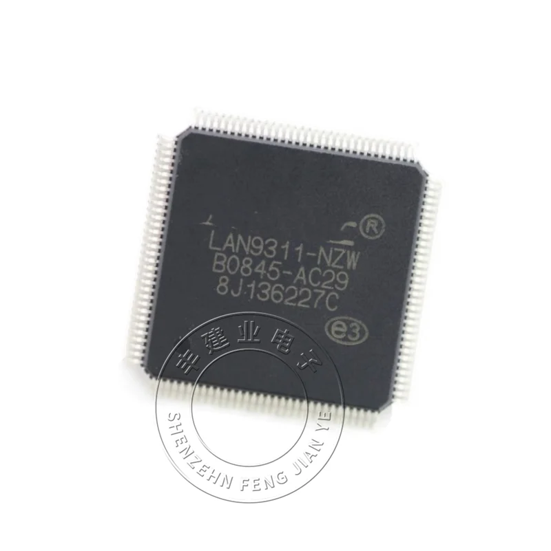 

LAN9311I-NZW 128TQFP IC ETHER SW 3 порта 16 бит