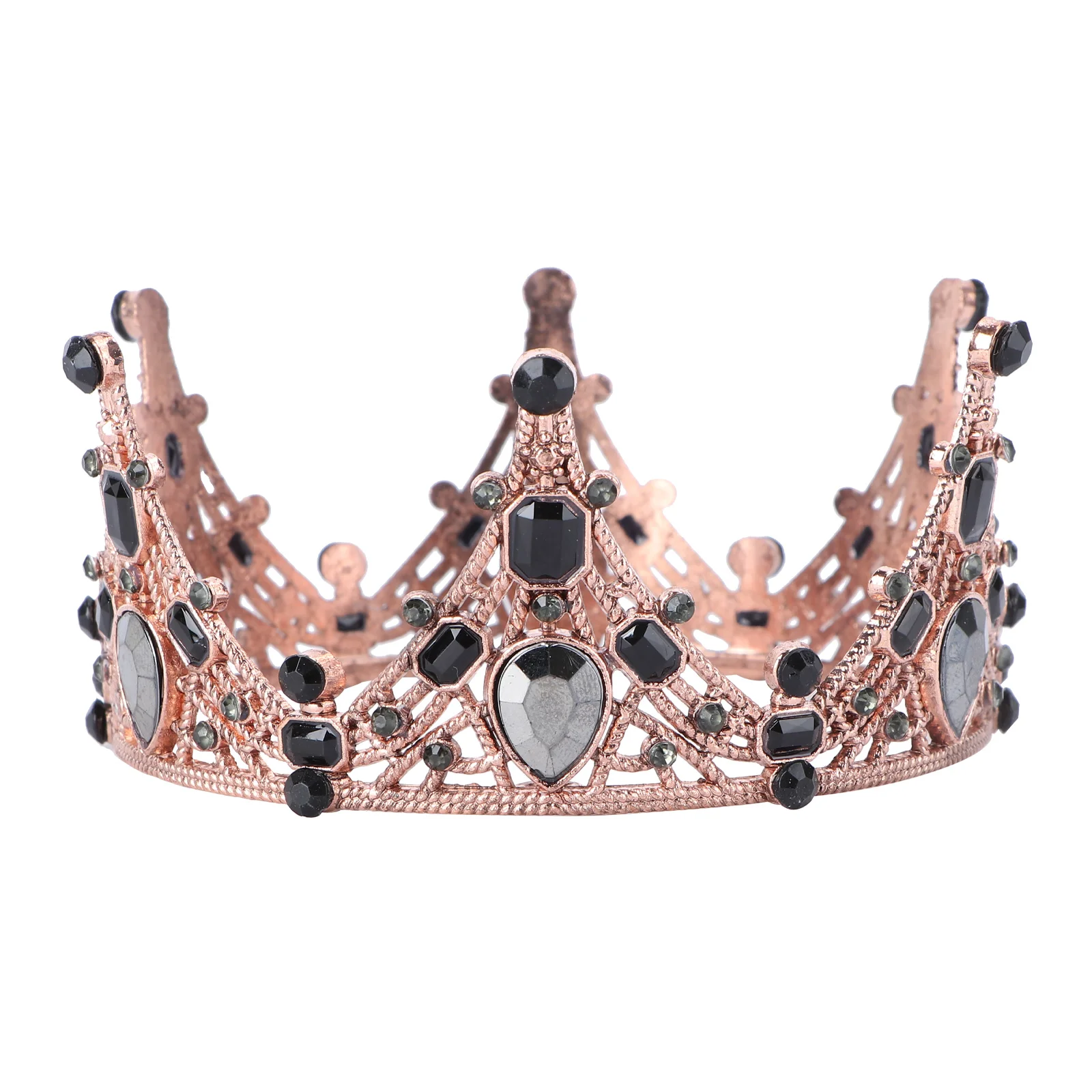 

Cake Crown Decor Diamond Crown Ornament Wedding Cake Crown Adornment Party Cake Decoration
