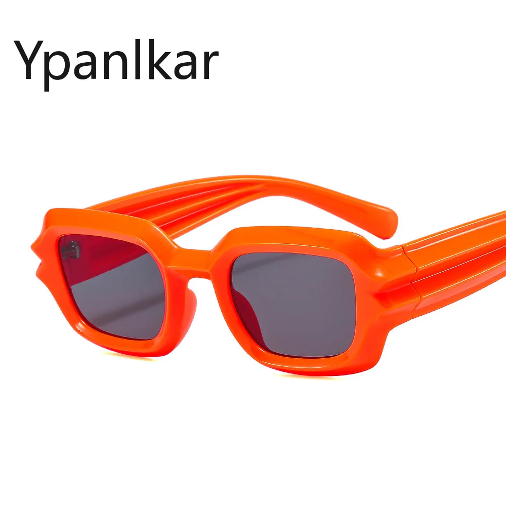 

Women Sunglasses Fashion Rectangle Sunglass Candy Color Sun Glasses Retro UV400 Shades Personality Eyewear for Men Gafas