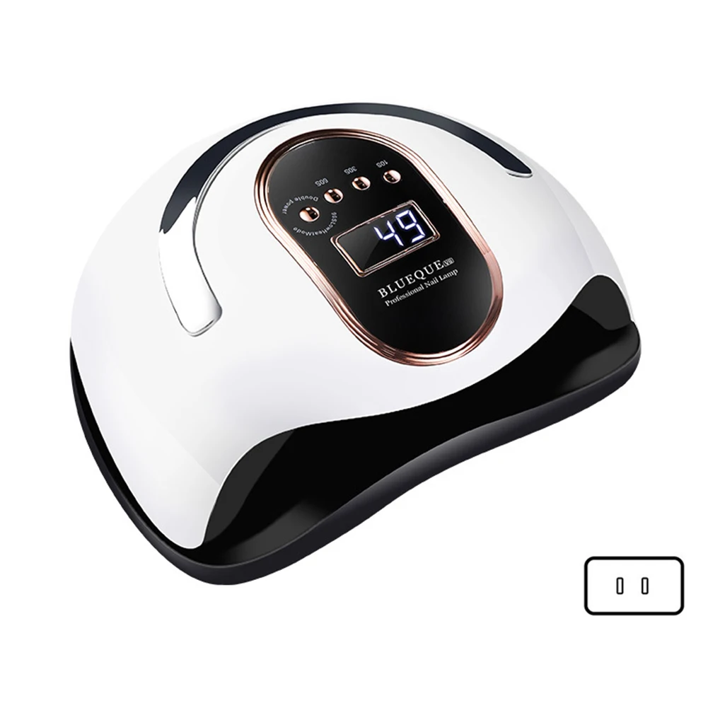 

168W Automatic Sensor 4 Timer Settings LED Nail Lamp For Gel Easy Use Dryer DIY Manicure Portable Universal Rechargeable Faster
