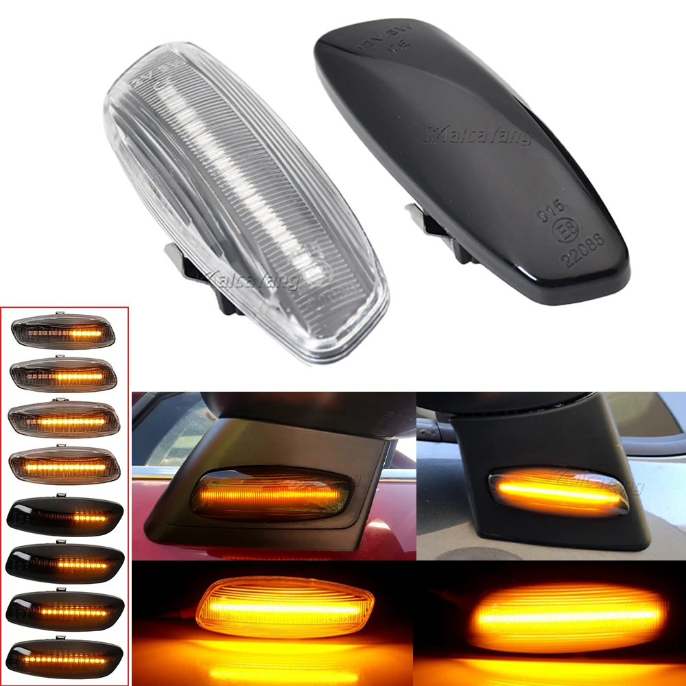 

Led Sequential Turn Signal Light Flashing Side Repeater Lamp For Citroen C3 C4 C5 DS3 DS4 For Peugeot 207 308 3008 5008 RCZ