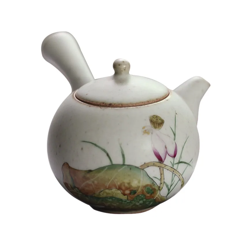 

Керамический инфузер ручной работы, ручная роспись, чайный набор кунг-фу, высококлассный чайник высшего качества, маленький чайник Tetera, китайский чай EI50TP