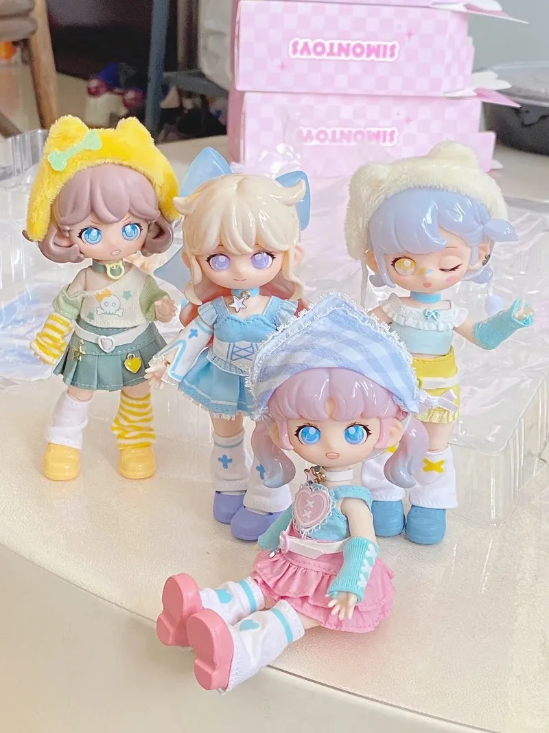 Новый сезон Tangna Campus Idol слепая коробка милая подвижная кукла Bjd модная игрушка