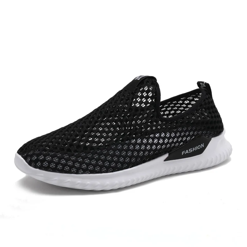 35-47 Summer Breathable Comfortable Mesh Male Running Shoes Lover's Trainers Walking Outdoor Sport Men Lightweight Sneakers