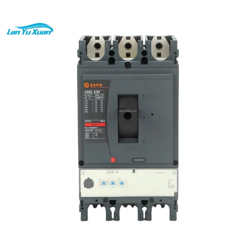 

Moulded Case Type And 3 Poles Number MCCB 630Amp NSX Series Mccb Circuit Breaker