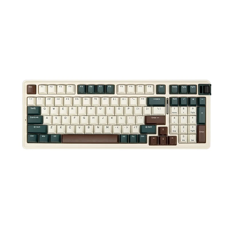 Kzzi K98 Беспроводная механическая клавиатура The Third Mock Examination Rgb Резина Офисная