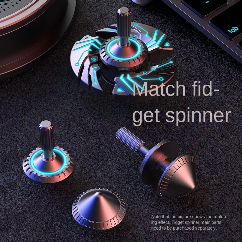 Металлические ручные поворотные аксессуары для спиннера подшипник R188 гироскоп