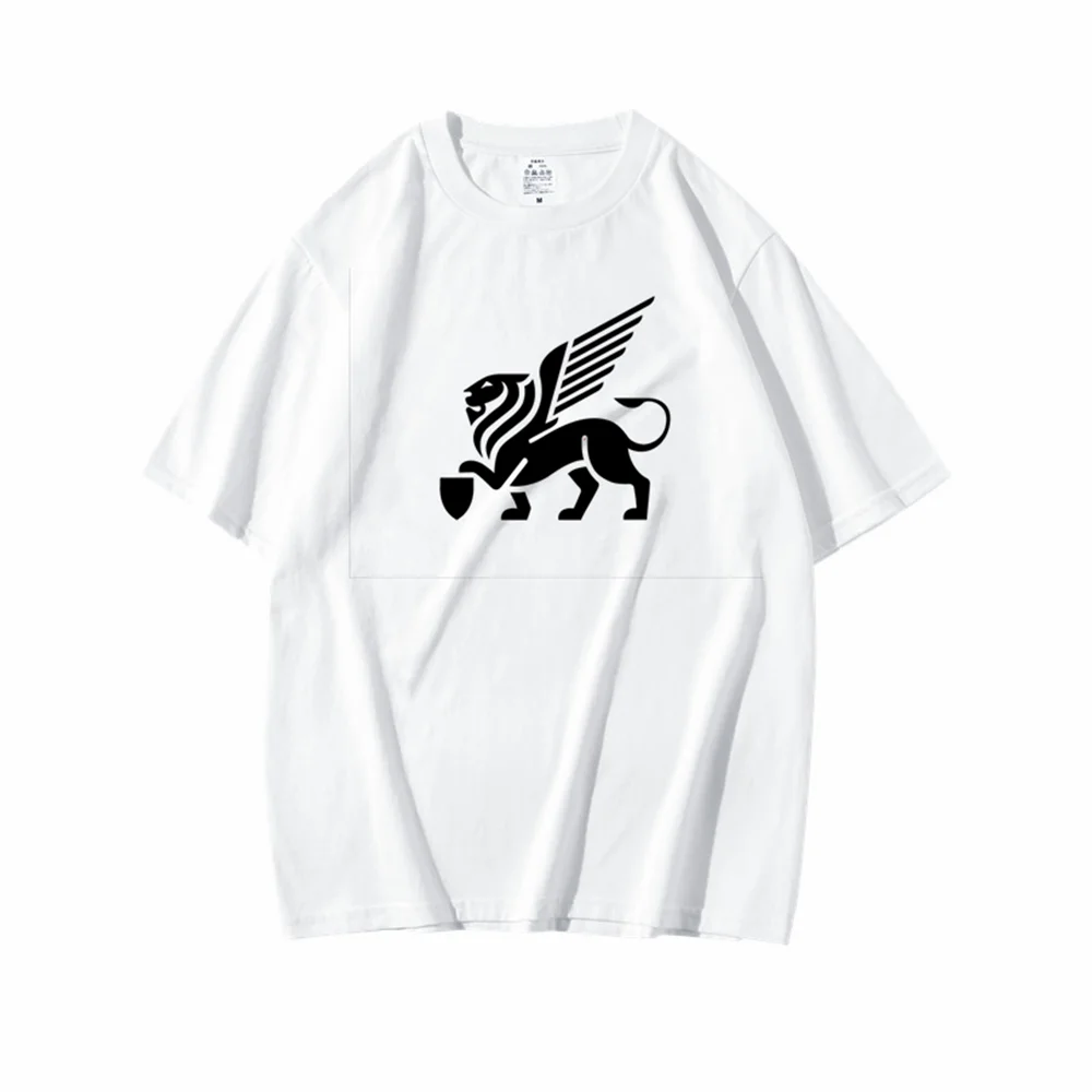 

Funny Lion Animal Graphic Print O-Neck Cotton Breathable Couple T-shirts Summer Men Women Casual Tshirt 2023 New Fashion T Shirt