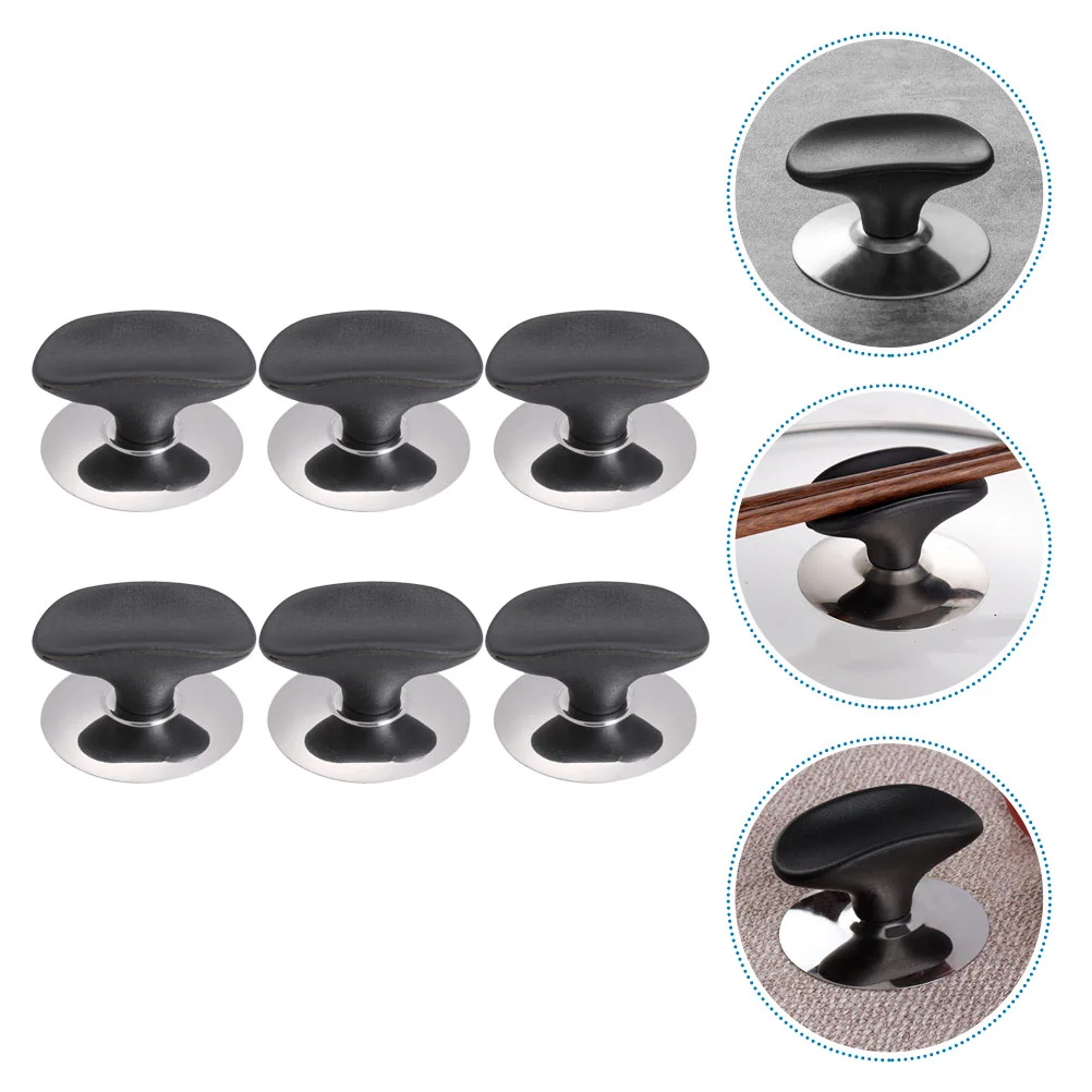

Lid Pot Knob Replacement Pan Handle Cover Cookware Knobs Cap Handles Kettle Grip Saucepan Rest Spoon Holding Universal Crockhand