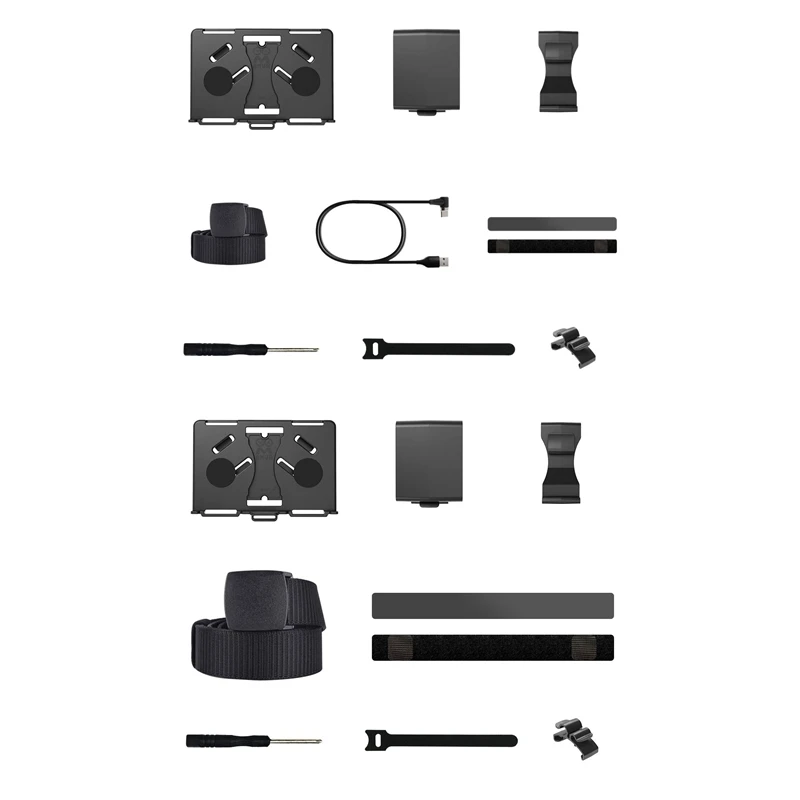

AMVR OOM Powerbank Fixing Bracket Clip For Oculus Quest Vive Deluxe Audio Strap Portable Waistband Headset Battery Holder