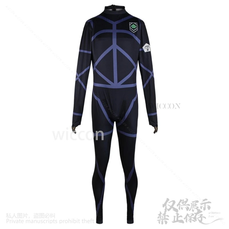 Синий аниме-замок для косплея Isagi Yoichi Nagi Chigiri Rensuke Kunigami Bachira Megur комбинезон футбола