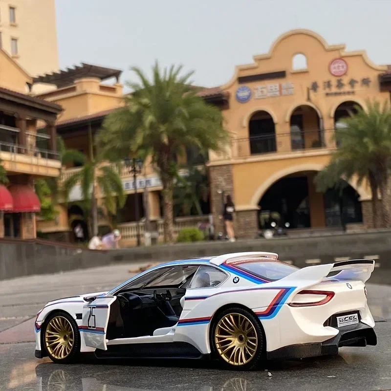 1:24 BMW Z4 M6 GT3 M4 DTM CLS Модель гоночного автомобиля из сплава Литье под давлением