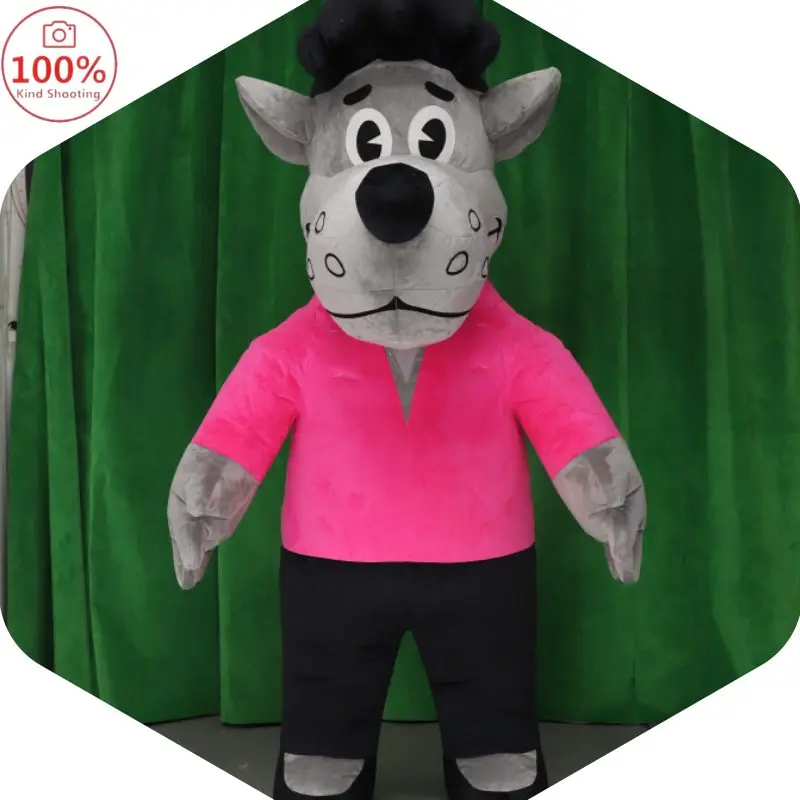 Надувной костюм-талисман в виде медведя