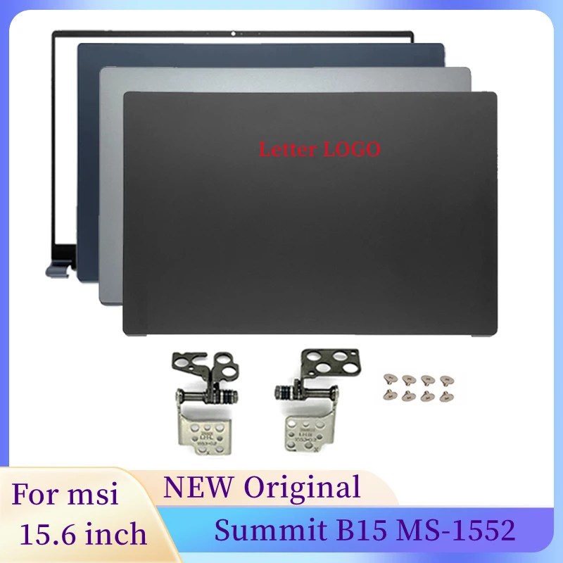 

Чехол-накладка для ноутбука MSI Summit B15 MS-1552, черный, сине-Серебристый