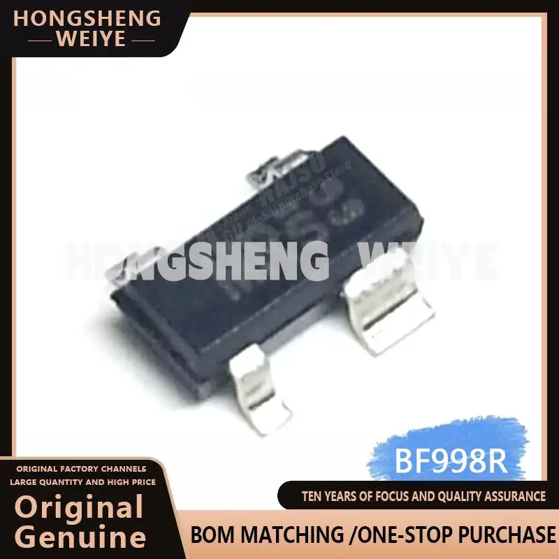 

100%new 10PCS BF998R SOT143 BF998 SOT-143 SOT SMD New MOS FET Transistor