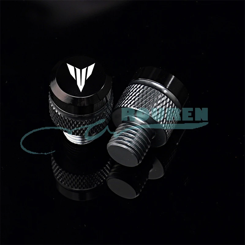 

1 Pair Mototcycle Accessories For Yamaha MT07 MT09 MT10 MT03 MT 07 125 Moto M10 Mirror Hole Plug Caps Screw Bolts Modified Parts