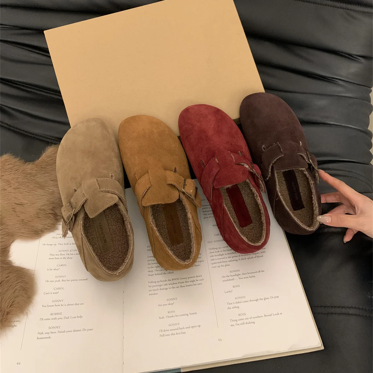 Туфли без шнуровки для женщин женские мокасины на плоской подошве платье из