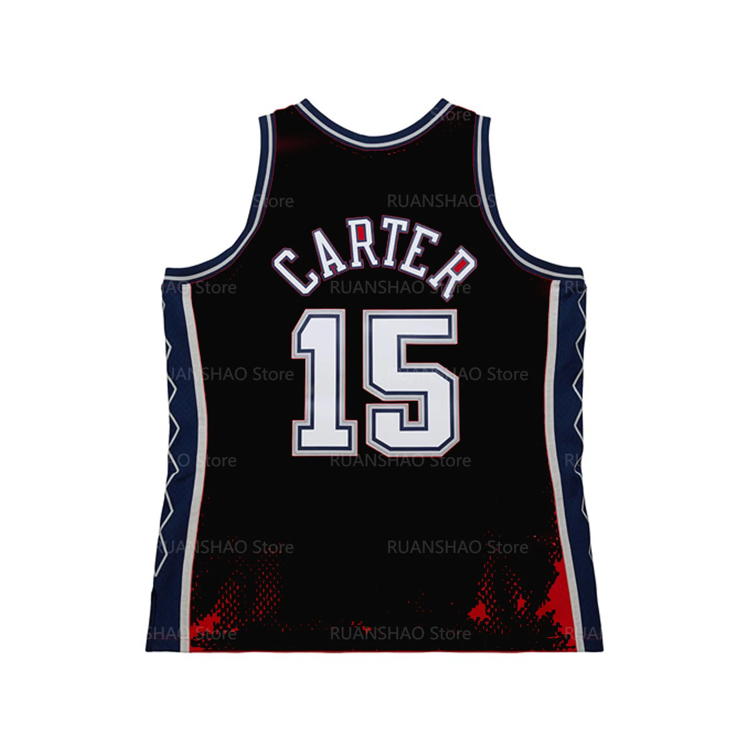 Винтажный Баскетбольный Тренировочный Трикотаж Унисекс Swingman Быстросохнущий