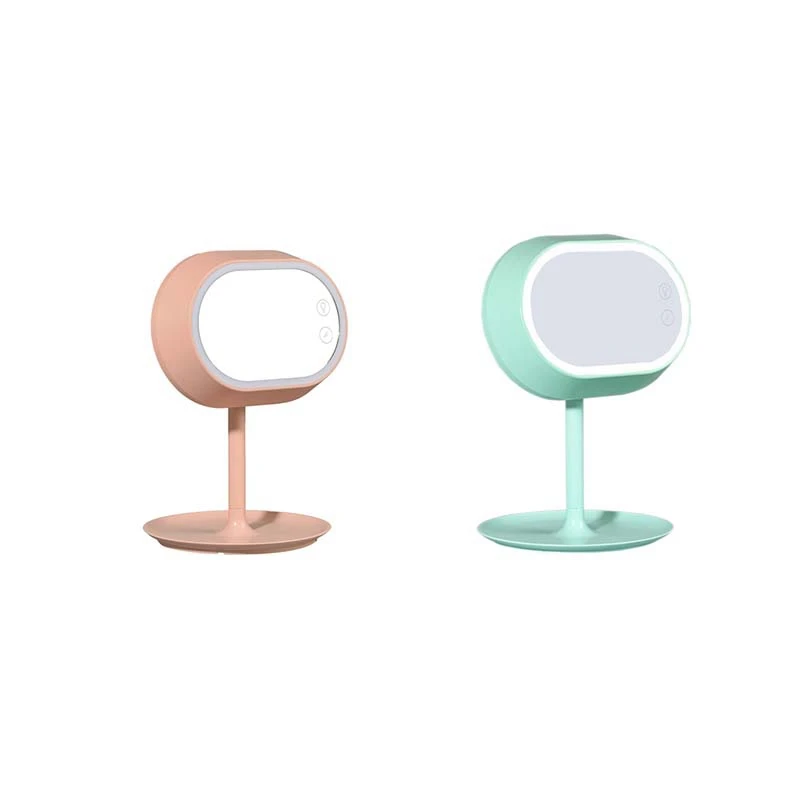 

Makeup Mirror Led Desk Lamp Desktop Night Light Cosmetic Mirror Lip Makeup Mirror Foundation Beauty Mirror Birthday Gift Light