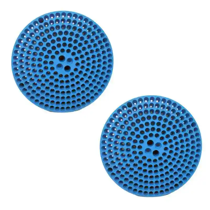 

2X 23.5Cm Dirt Trap Car Wash Bucket Insert Car Wash Filter Removes Dirt And Debris While You Wash - Blue