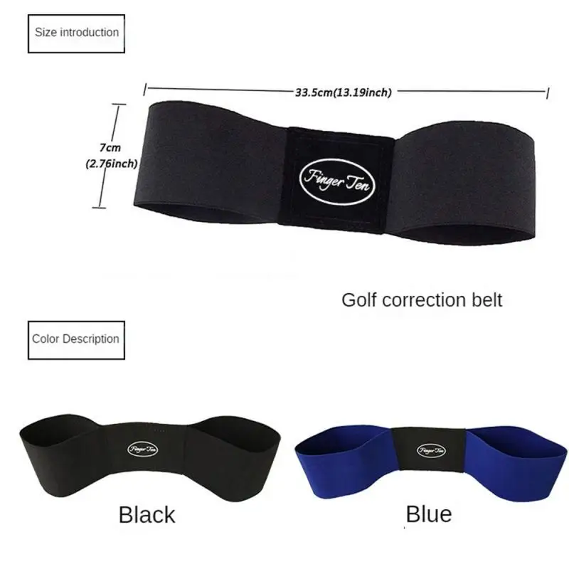 

Correction Belt Blue Easy To Wear Easy To Adjust The Tightness Reusable Secure Fit Swing Trainer Arm Orthosis Posture Corrector