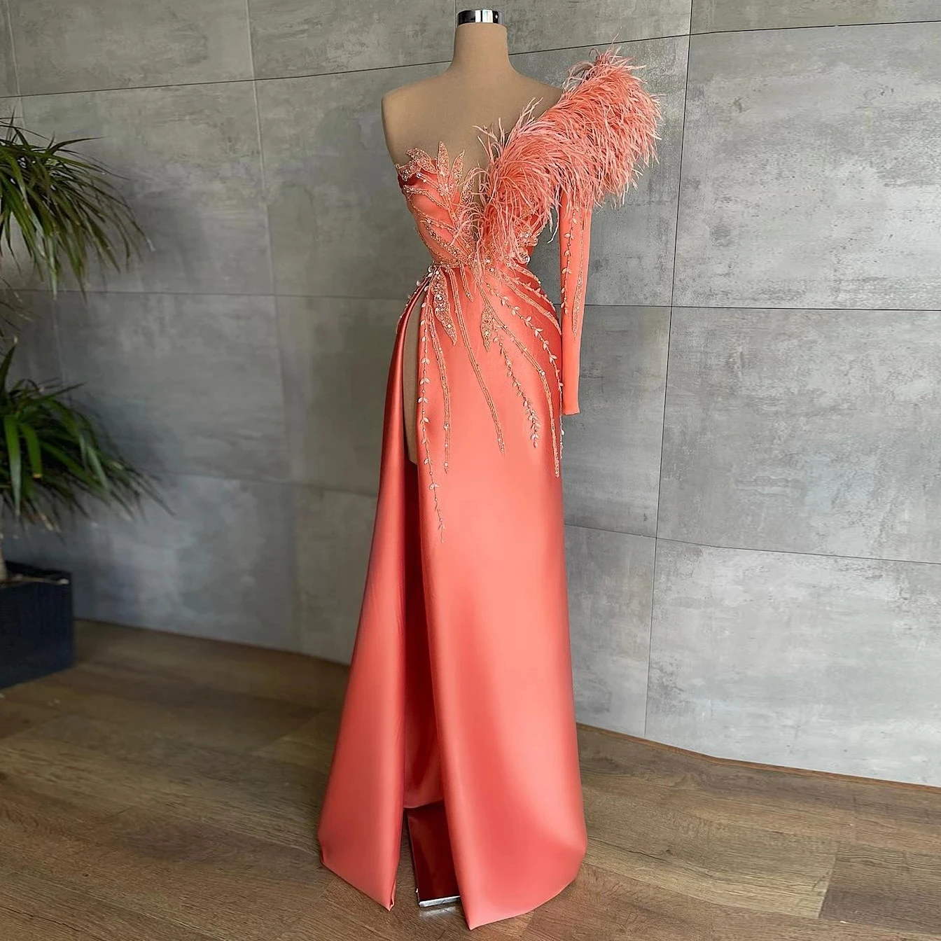 

Элегантные светло-зеленые атласные блестящие Длинные платья трапециевидной формы с коротким рукавом-фонариком для выпускного вечера