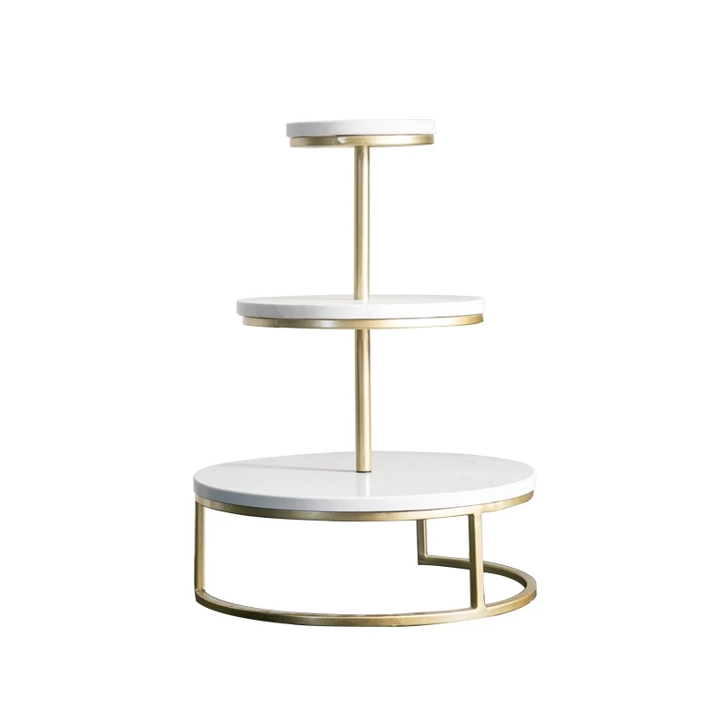 

Marble Cupcake Stand Baking Trays For Party Cup Cake Stand Display 3 Tier Round Marble Cake Stand Diy 3-tier Marble Party Tower