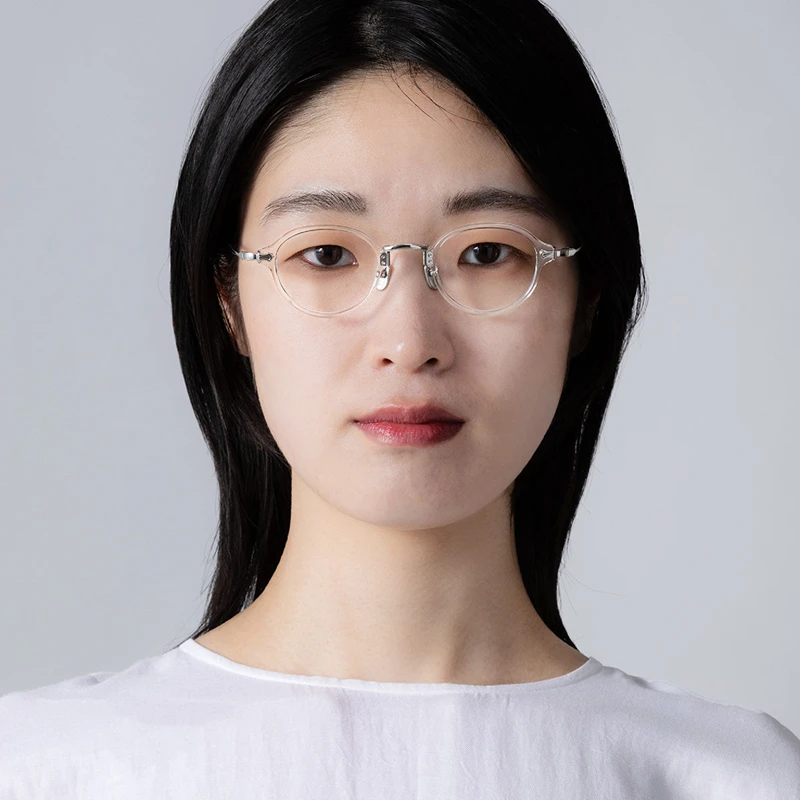 Круглые очки для близорукости в стиле ретро японская брендовая прозрачная