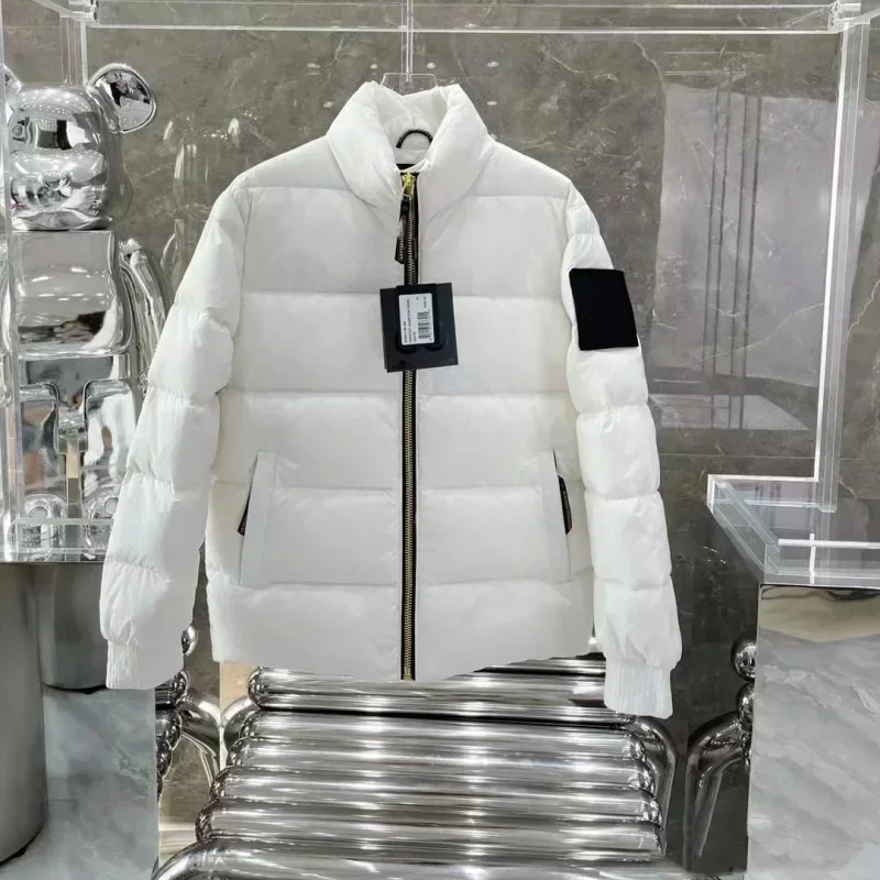 MO * SE KNUCKL S однотонная ветрозащитная укороченная пуховая куртка унисекс зимний