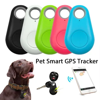 Smart Bluetooth Mini GPS Tracker Cat Dog Anti-Lost Tag Locator Pets Articles Key Collar Tracking Device Accessories 1
