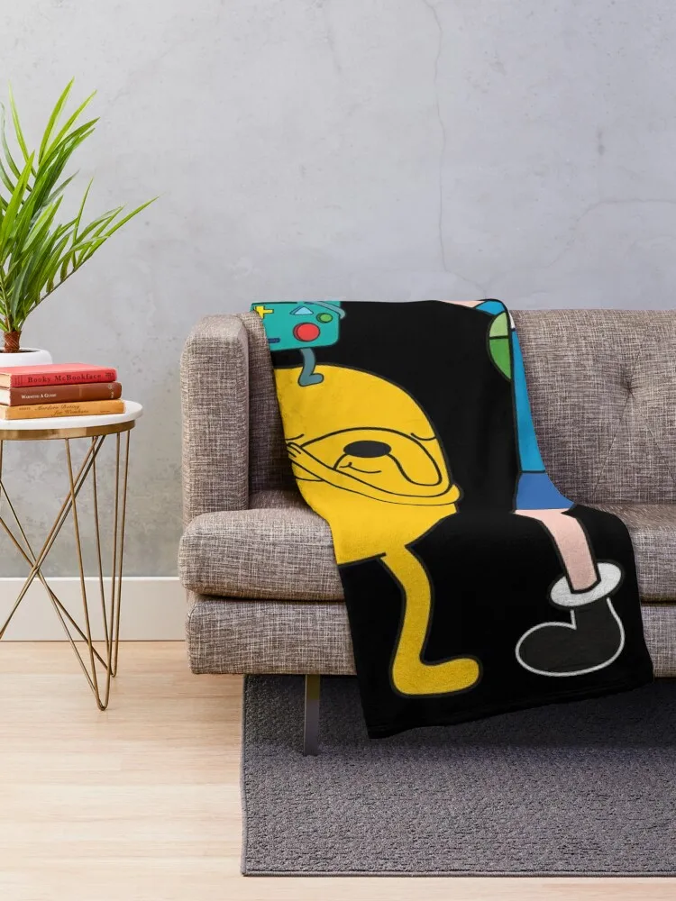 Одеяло Finn Jake BMO Dab плед для кровати диван роскошные утолщенные рождественские