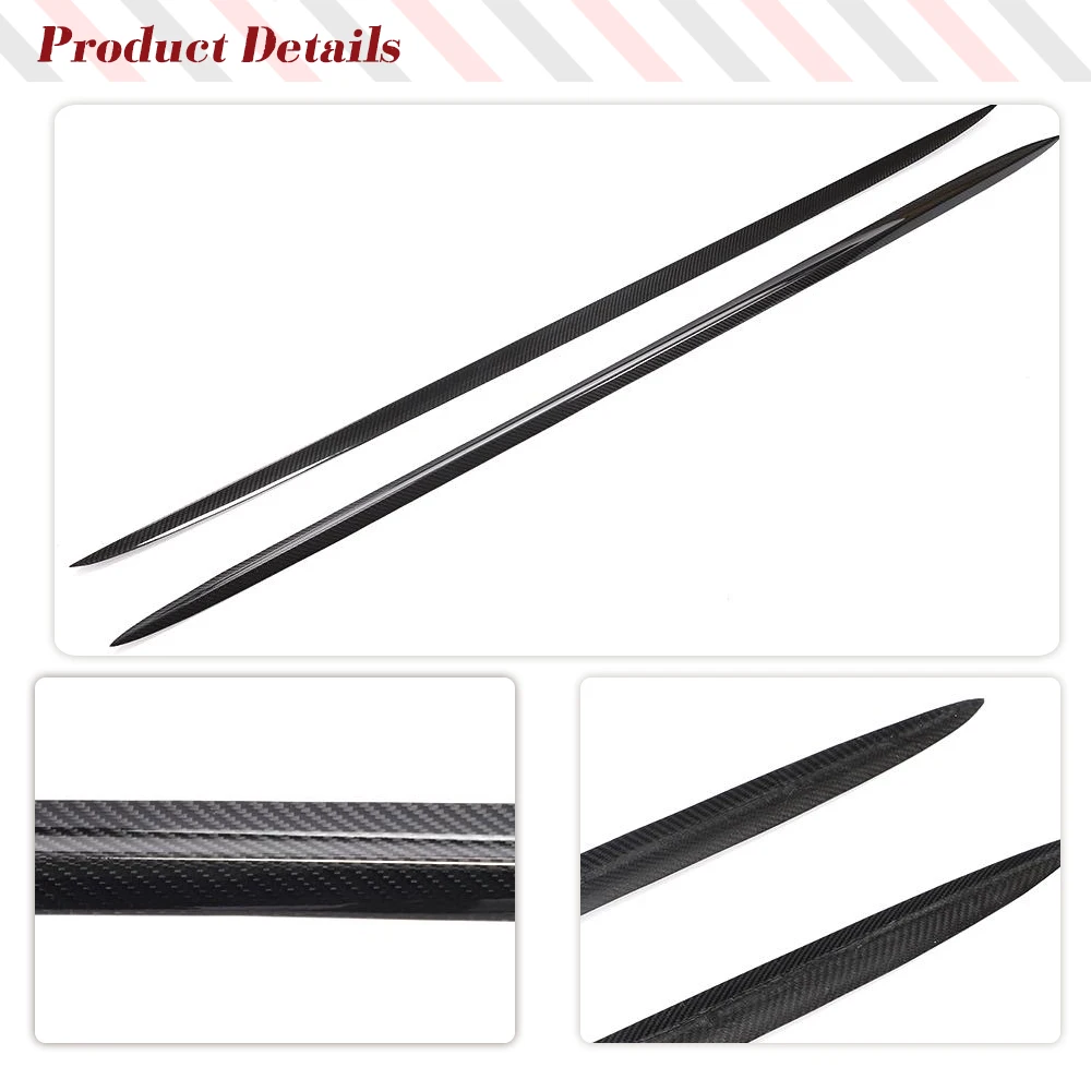 Prepreg сухое углеродное волокно боковые юбки комплект кузова для Mercedes Benz CLS Class W218