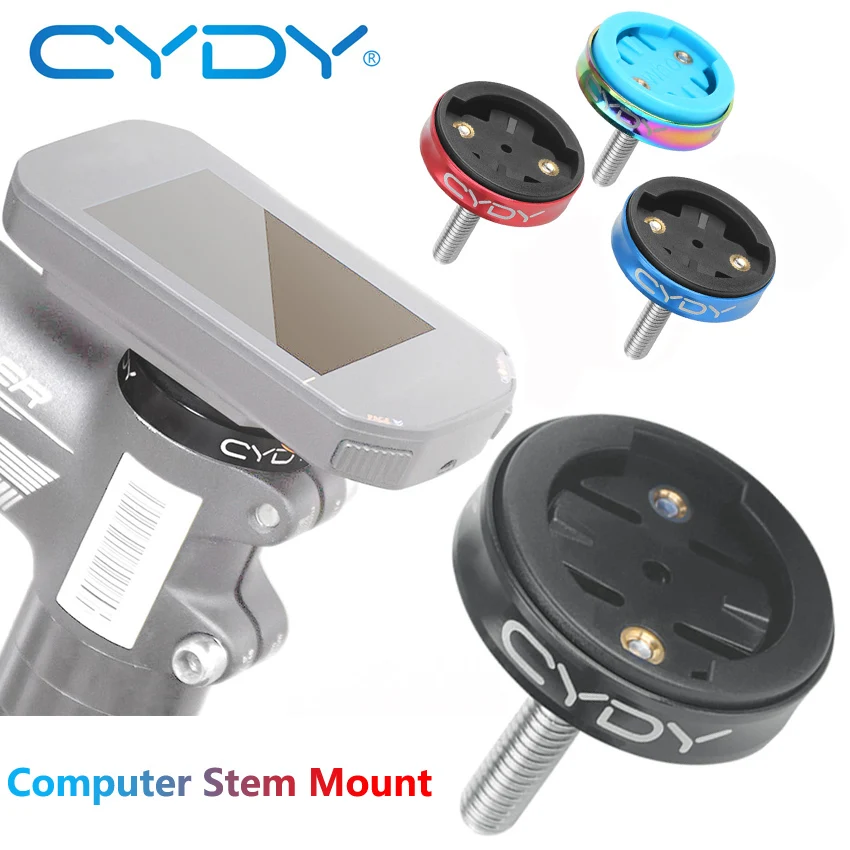 

CYDY Mount For Garmin Edge 130 200 520 820 Bryton Rider 420 Wahoo XOSS G+ IGPSPORT Bicycle Computer Holder Road MTB Bike Stem