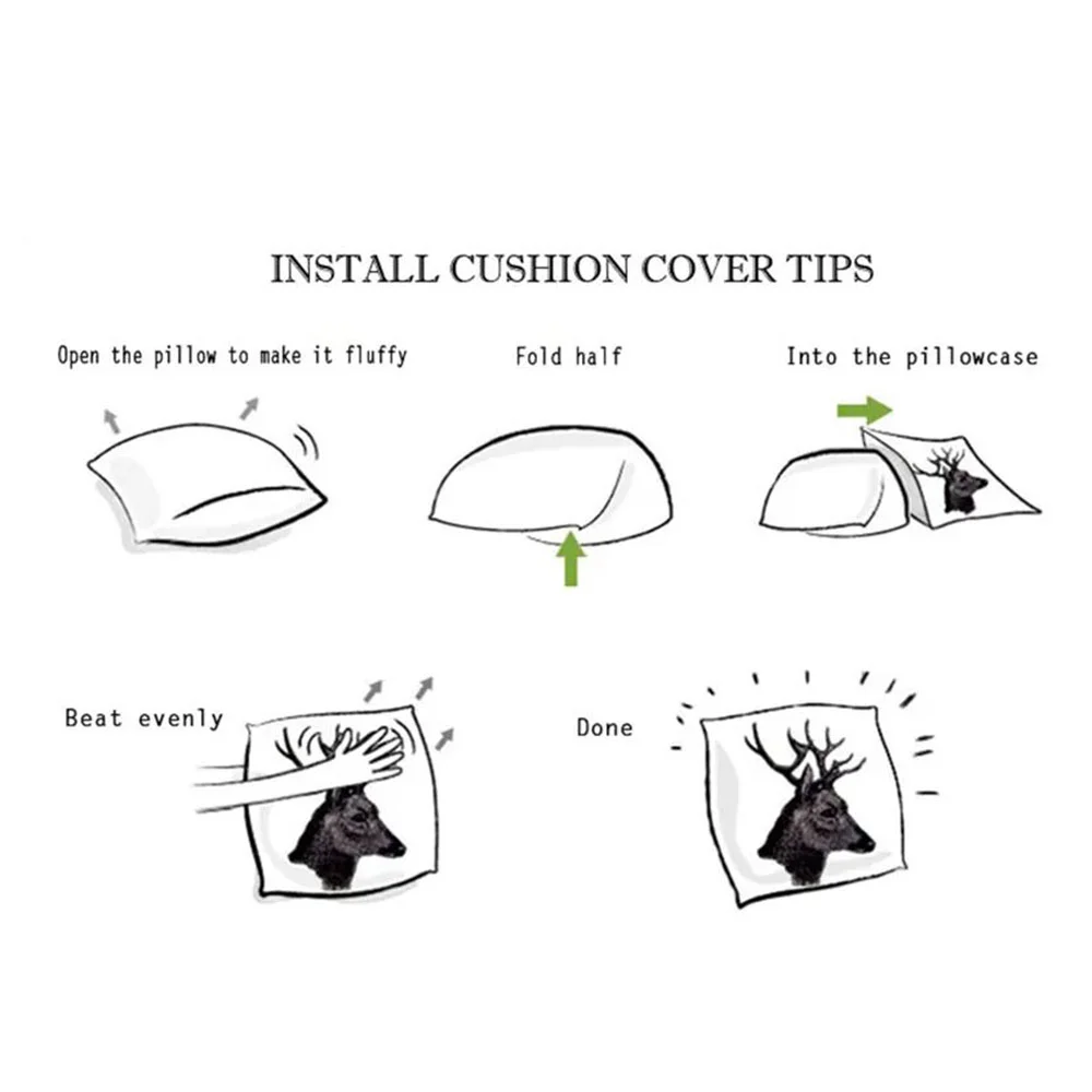 Экологичный клетчатый чехол для подушки Hertog Jan 45x45 см полиэстер хлопок вязаный