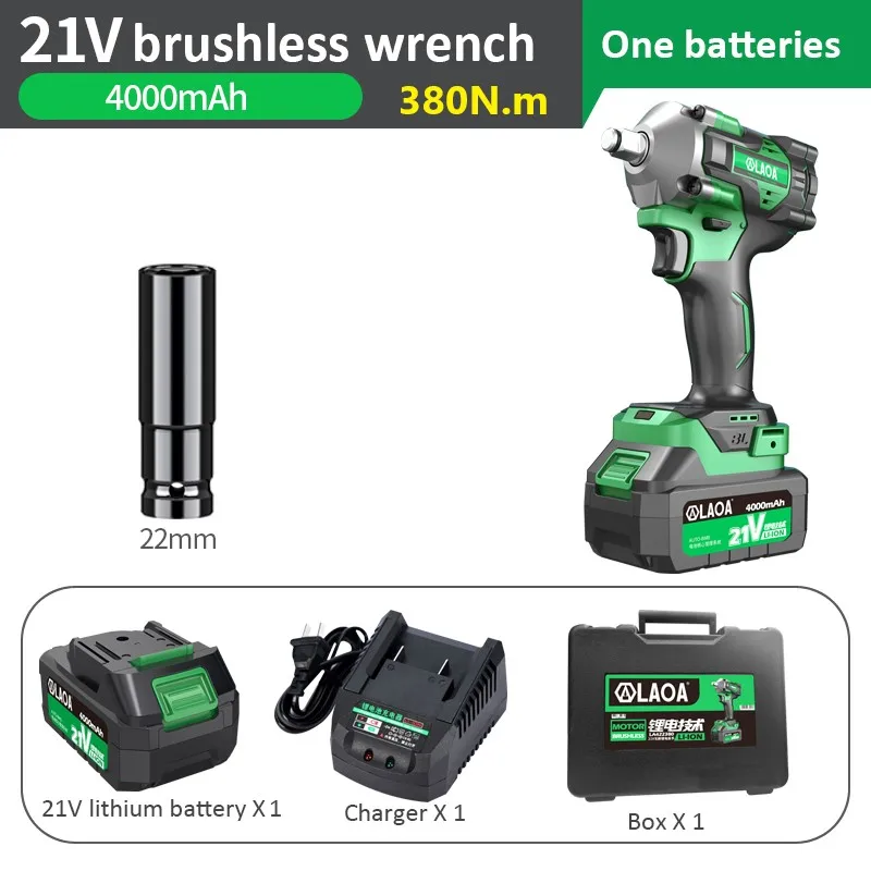 

Электрический ударный гайковерт LAOA LA422380