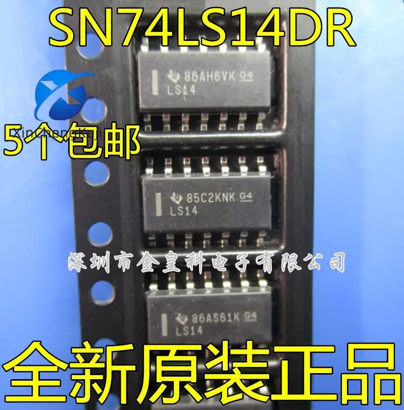 30 шт. Оригинальный Новый SN74LS14DR 74LS14D Шелковый экран LS14 SOP14 logic