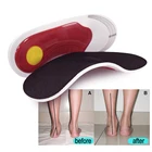 Ортопедические стельки для мужчин и женщин, силикагелевые, с поддержкой свода стопы, 3d-поддержка плоскостопия, от боли в ступнях, высокий каблук