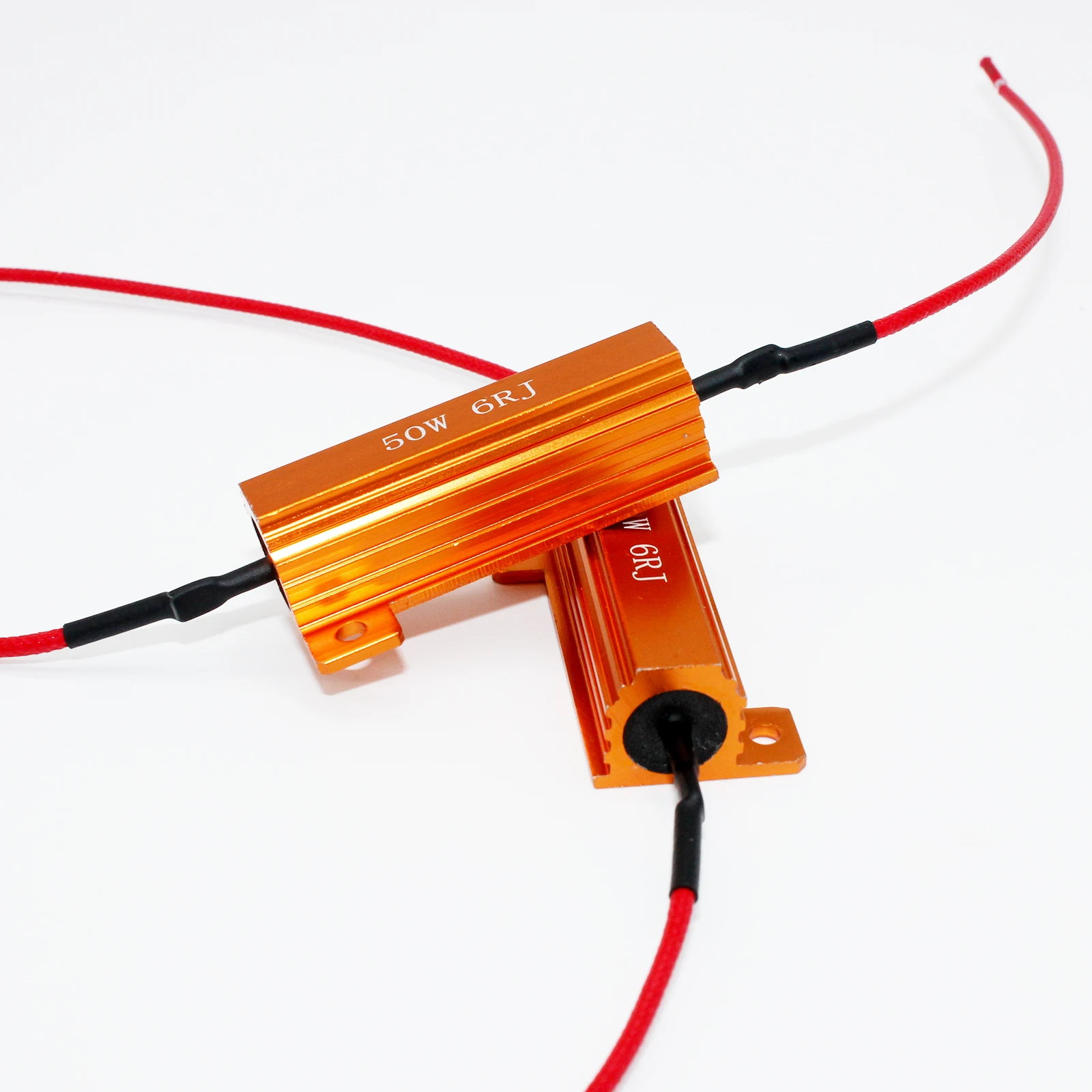 2 шт. 50 Вт 6 Ом резистор нагрузки фиксирующая светодиодная лампа быстрая