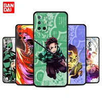demon slayer kimetsu no yaiba anime case for oneplus 9 10 pro 8 8t 9r nord 2 n100 n10 ce n200 5g cover silicone black protection