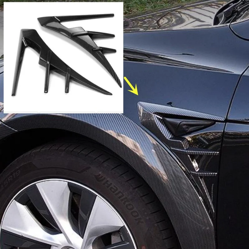 

Для боковой камеры Tesla Model Y, боковые края камеры, крыло панели, защитная крышка камеры, защитная крышка, 2 шт. 2021 2022