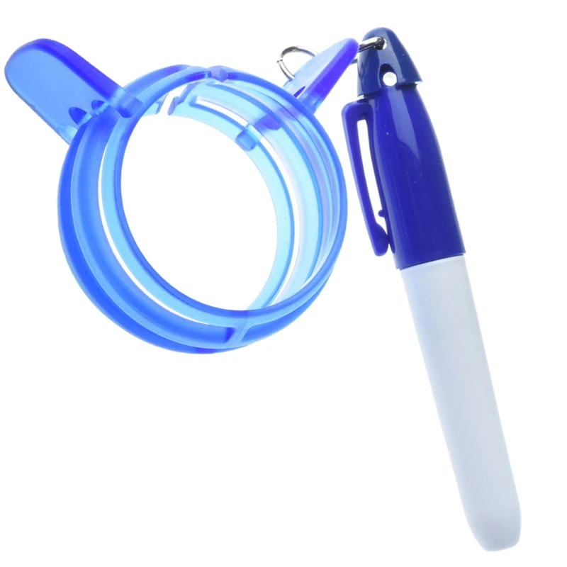 

Circle Golf Ball Line Marker 360° Golf Alignment Kit with Marker Pen Golf Ball Marker Tool Sport Template Alignment