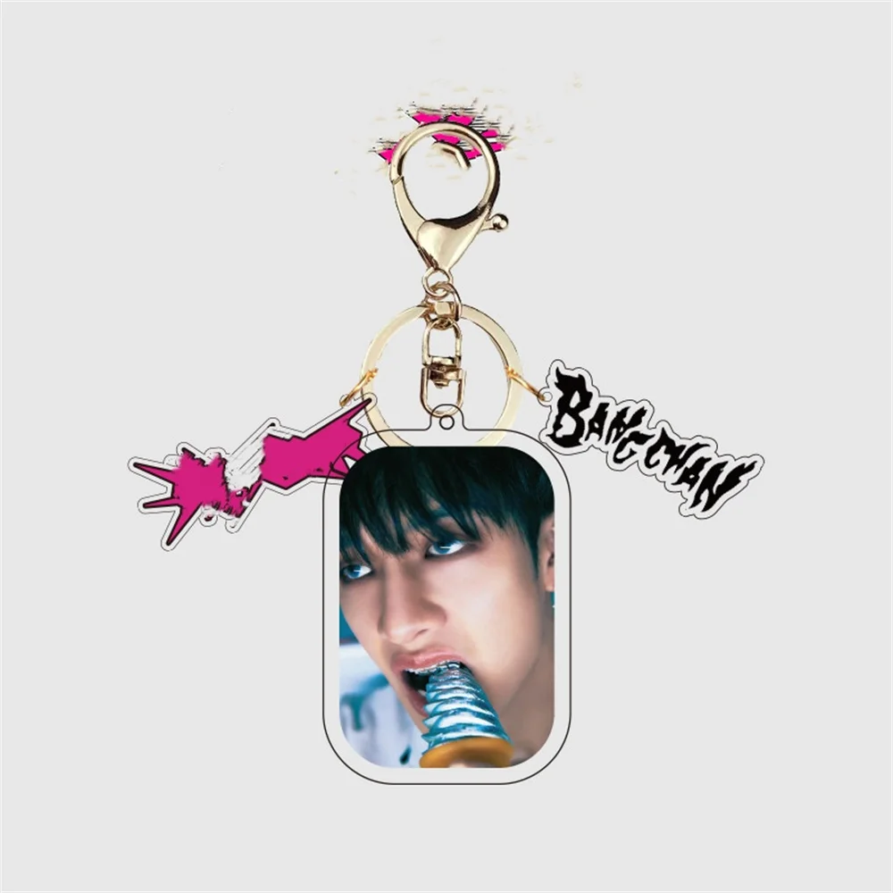 3 шт./компл. Kpop Boy Group новый альбом акриловый брелок рюкзак Pendent Seo Chang-Bin HyunJin Felix Bangchan