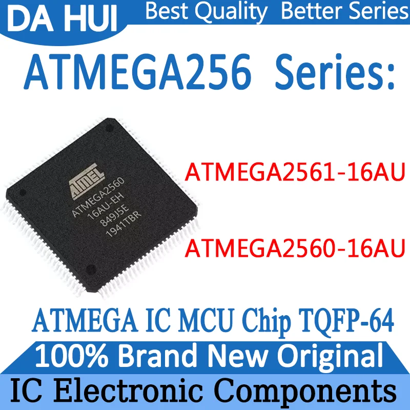 

ATMEGA2560-16AU ATMEGA2561-16AU ATMEGA ATMEGA2560 ATMEGA2561 ATMEGA2560-16 ATMEGA2561-16 IC MCU Chip TQFP-64 in Stock 100% New